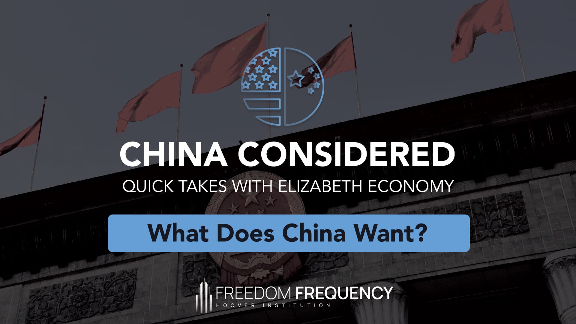 Cover image for article: What Does China Want?