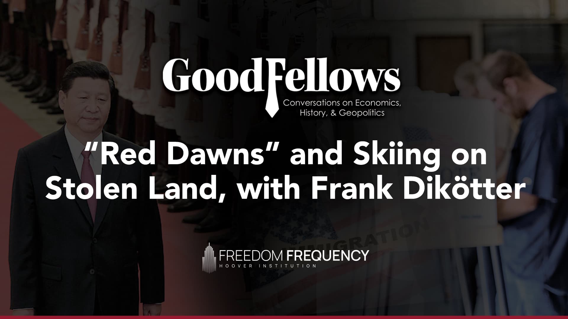 Cover image for article: “Red Dawns” and Skiing on Stolen Land, with Frank Dikötter